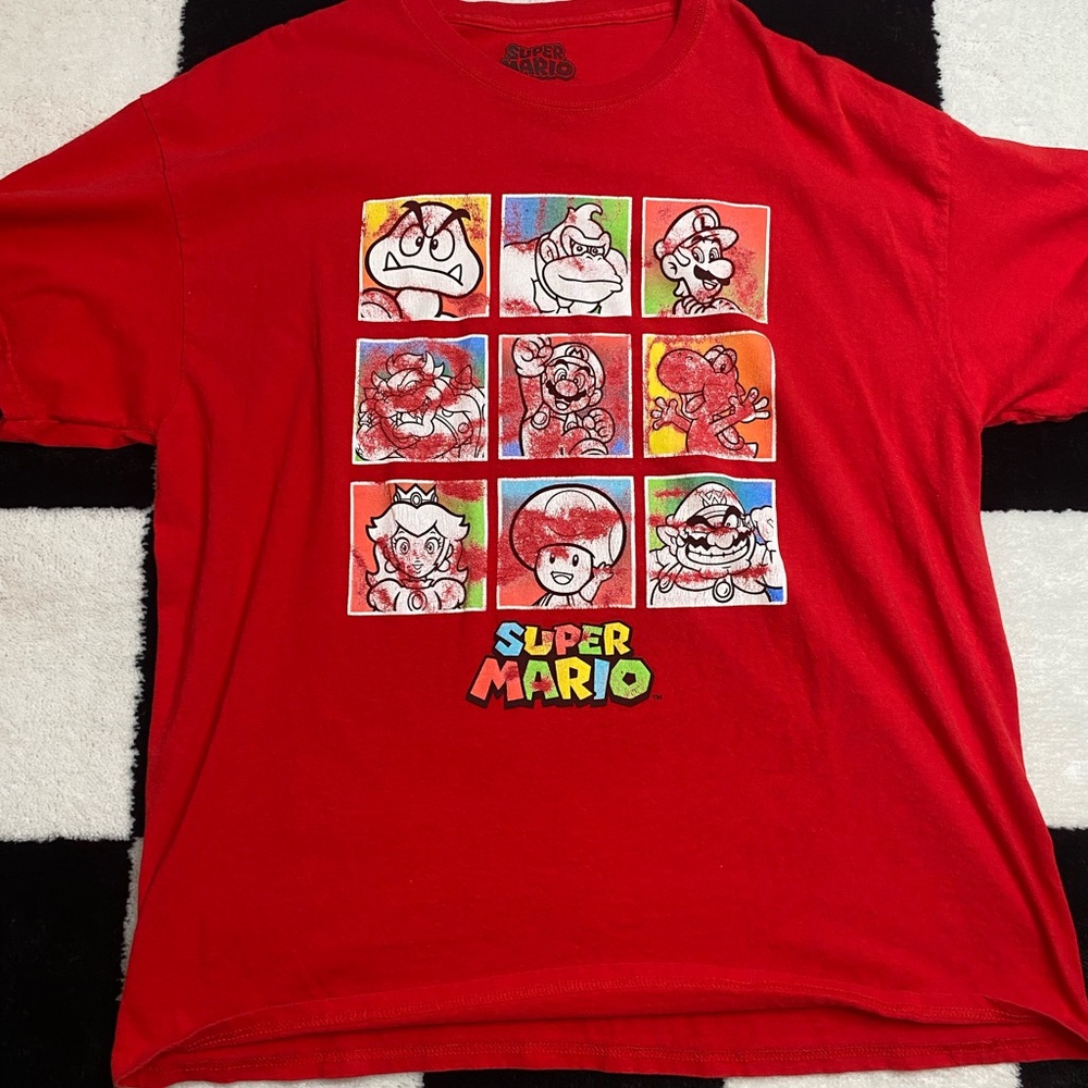 Super Mario Bros. T-shirt🍄🪠👨🏻‍🔧